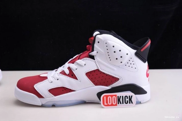 Reps TB JORDAN AIR 6 2021 CT8529-106 RETRO 'CARMINE' 0717
